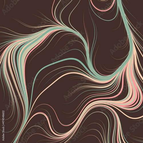 Abstract Perlin Noise Geometric Pattern generative computational art illustration