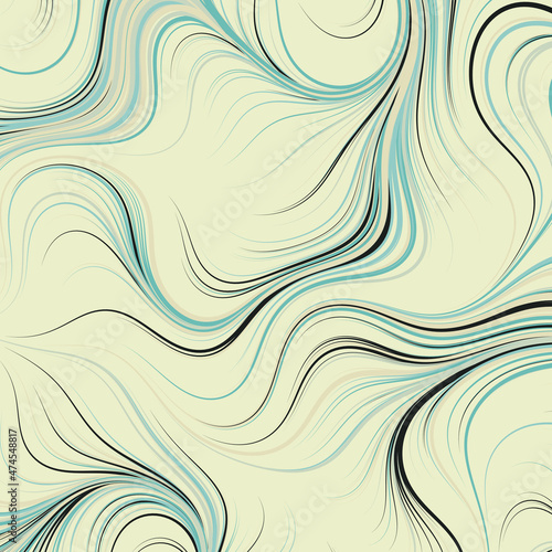 Abstract Perlin Noise Geometric Pattern generative computational art illustration