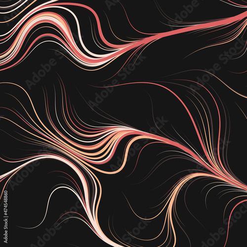 Abstract Perlin Noise Geometric Pattern generative computational art illustration
