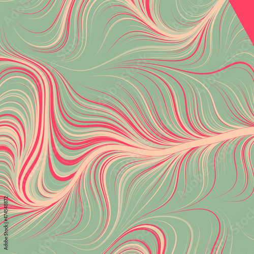Abstract Perlin Noise Geometric Pattern generative computational art illustration