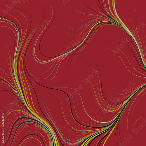 Abstract Perlin Noise Geometric Pattern generative computational art illustration