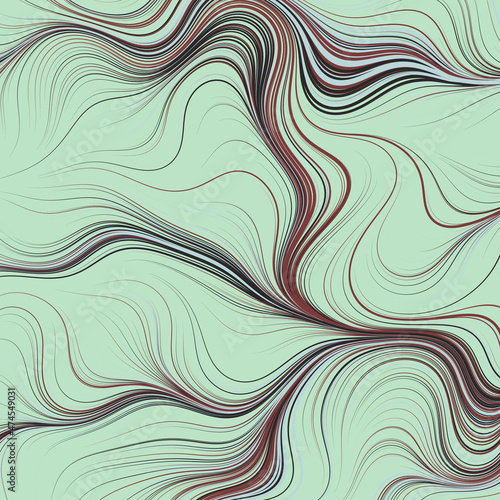 Abstract Perlin Noise Geometric Pattern generative computational art illustration