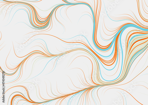 Abstract Perlin Noise Geometric Pattern generative computational art illustration