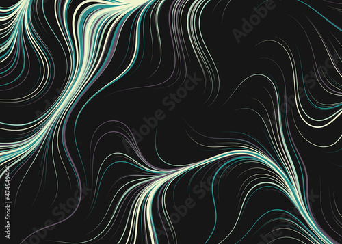 Abstract Perlin Noise Geometric Pattern generative computational art illustration