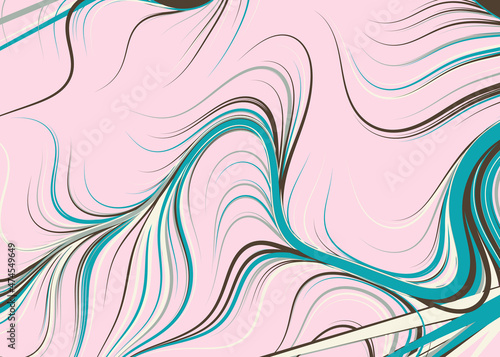 Abstract Perlin Noise Geometric Pattern generative computational art illustration