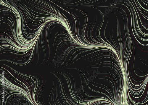 Abstract Perlin Noise Geometric Pattern generative computational art illustration