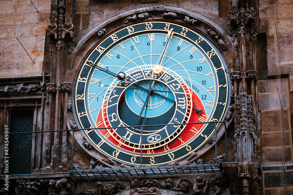 Prague Astronomical Clock in the Old Town of Prague Prague Astronomical Clock in the Old Town of Prague