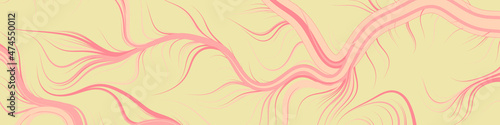 Abstract Perlin Noise Geometric Pattern generative computational art illustration