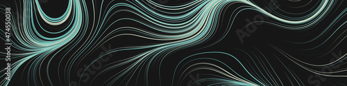 Abstract Perlin Noise Geometric Pattern generative computational art illustration