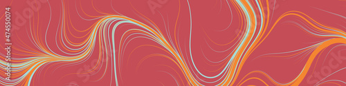Abstract Perlin Noise Geometric Pattern generative computational art illustration