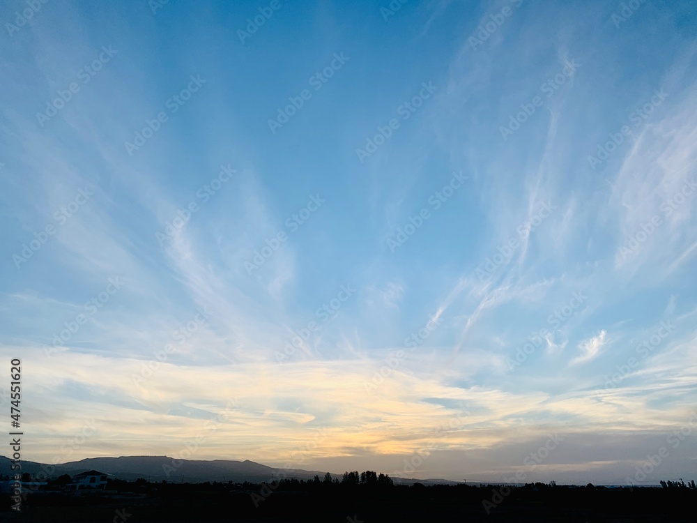 sunset in the sky sunset in the sky