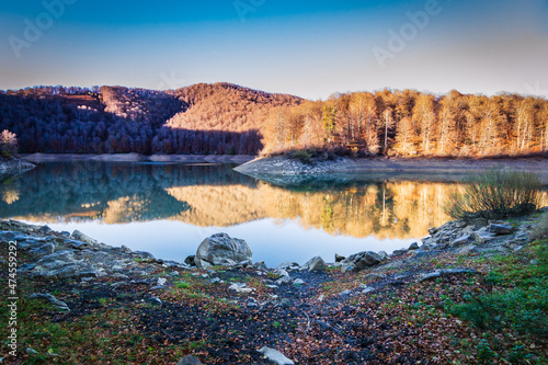 Cityscape of Selva de Irati  Navarra  Spain 