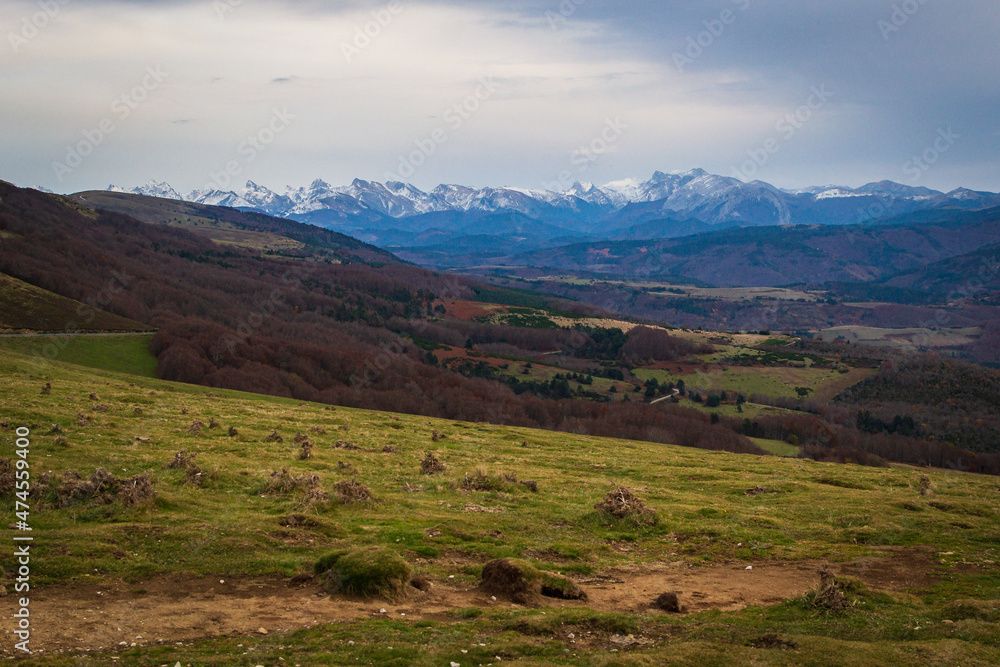 Cityscape of Selva de Irati (Navarra, Spain)