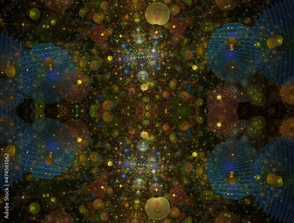 Imaginatory fractal abstract background Image Imaginatory fractal abstract background Image