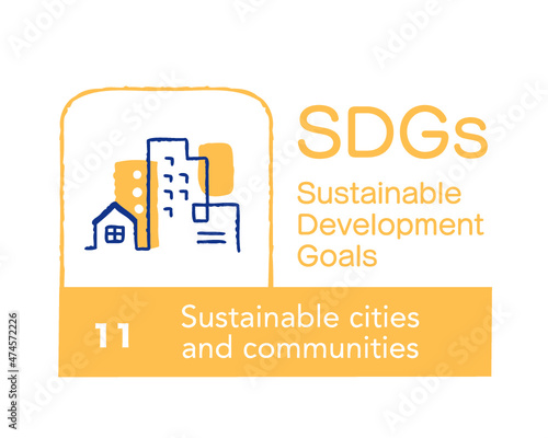 SDGs 11 住み続けられるまちづくりを　英語