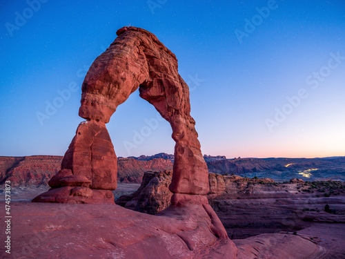 Leaving Delicate Arch