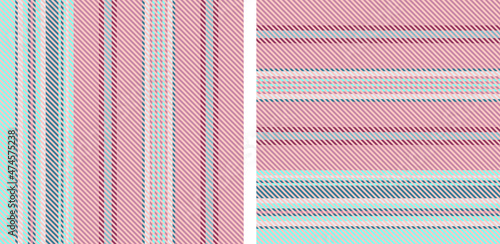 Set seamless stripe pattern.