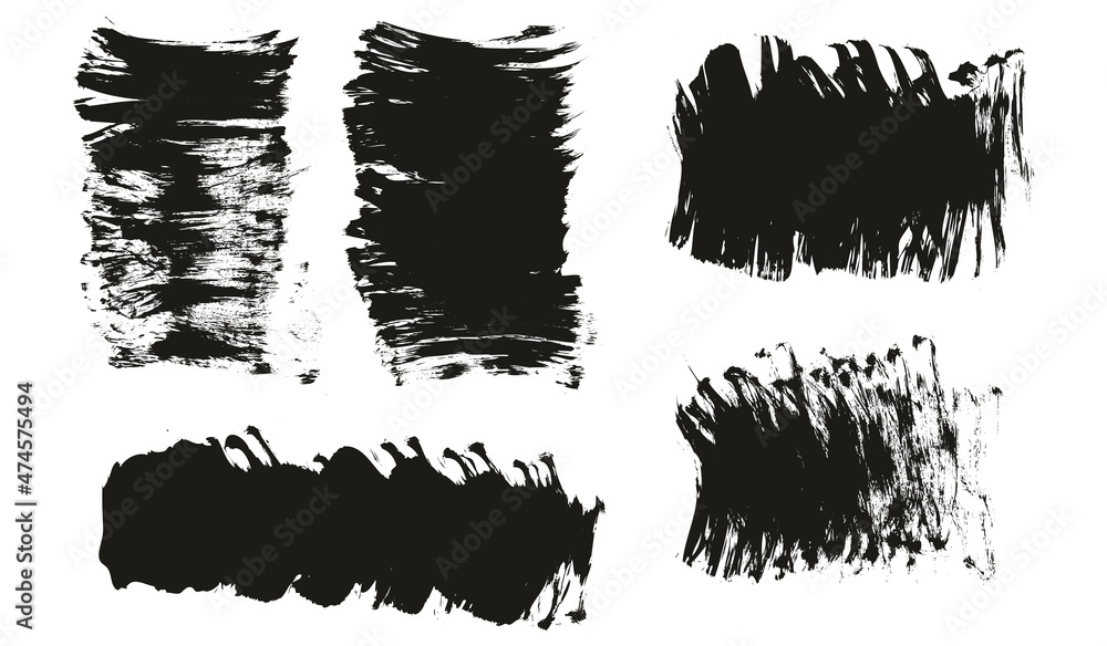 Flat Fan Brush Thick Short Background Mix High Detail Abstract Vector Background Mix Set Flat Fan Brush Thick Short Background Mix High Detail Abstract Vector Background Mix Set