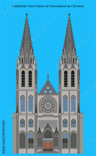 Cathédrale Notre-Dame de l'Assomption de Clermont, Clermont-Ferrand
Clermont-Ferrand Cathedral