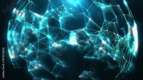 Technology Abstract Background Particle,Graphic Background