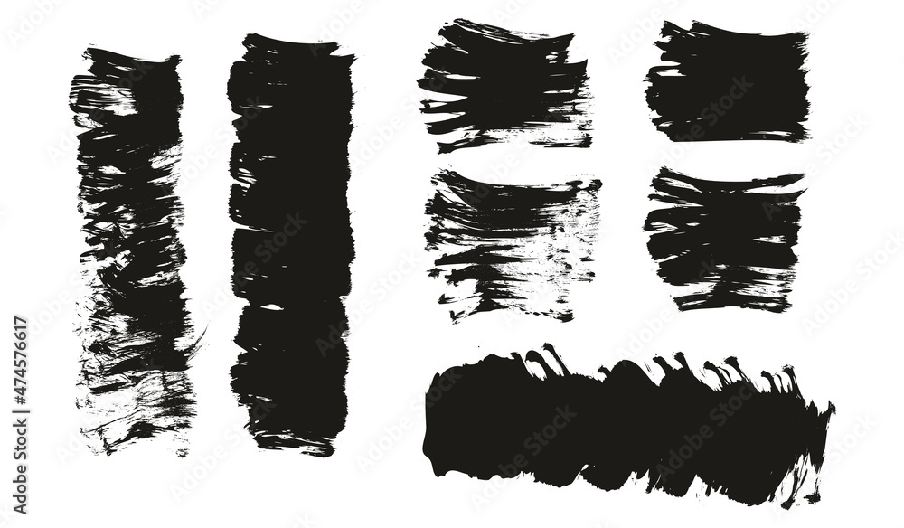 Flat Fan Brush Thick Short Background Mix High Detail Abstract Vector Background Mix Set Flat Fan Brush Thick Short Background Mix High Detail Abstract Vector Background Mix Set