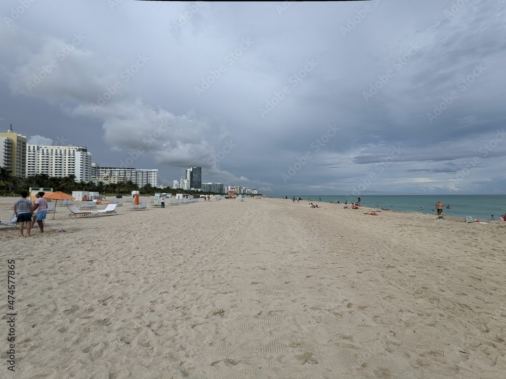 Overview of Miami Beach, FL, November 2021
