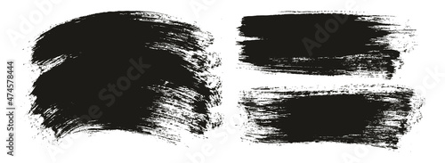 Round Brush Regular Long & Curved Background Mix Artist Brush High Detail Abstract Vector Background Mix Set 