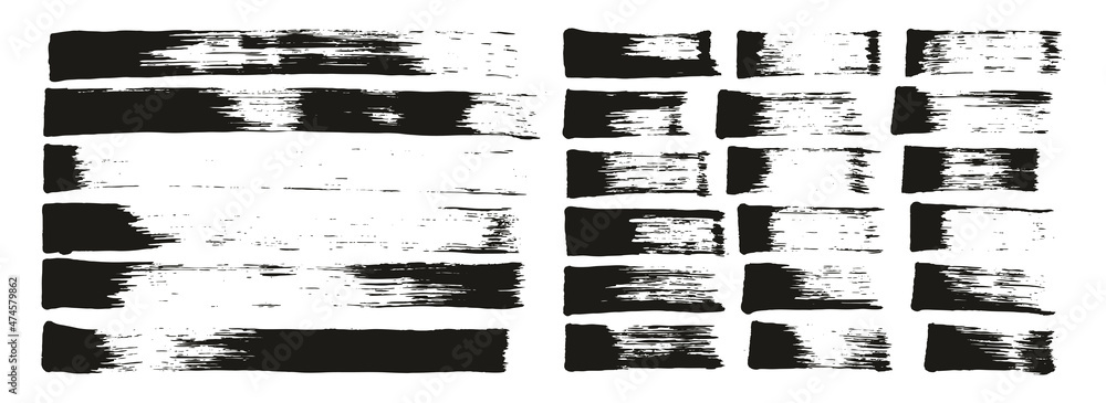 Flat Sponge Thin Artist Brush Straight Lines Mix High Detail Abstract Vector Background Mix Set Flat Sponge Thin Artist Brush Straight Lines Mix High Detail Abstract Vector Background Mix Set