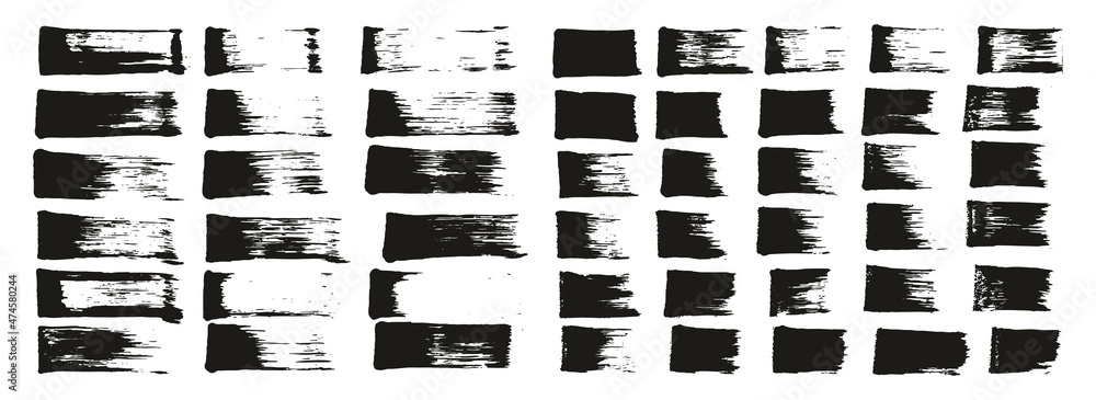 Flat Sponge Thin Artist Brush Straight Lines Mix High Detail Abstract Vector Background Mix Set Flat Sponge Thin Artist Brush Straight Lines Mix High Detail Abstract Vector Background Mix Set