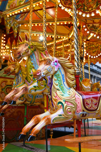 Vintage carousel horse	