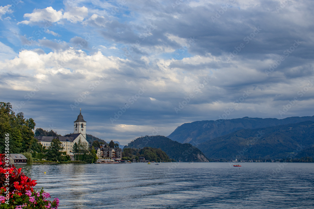 Fototapeta premium St. Wolfgang am Wolfgangsee, Salzkammergut, Österreich