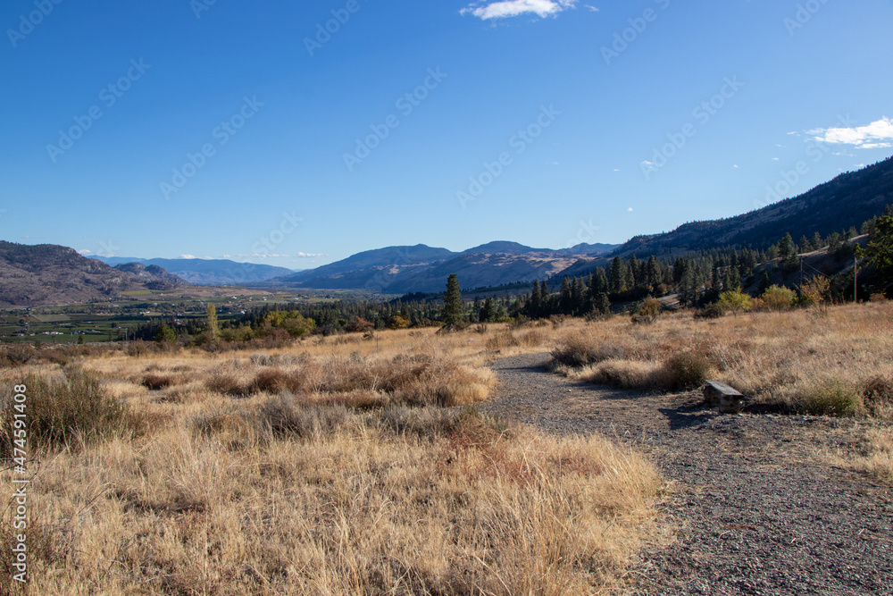 a trail in the Okanagan Valley, British Columbia