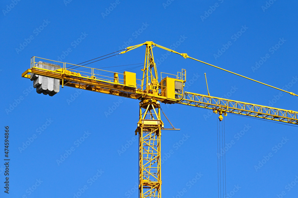 Construction tower crane