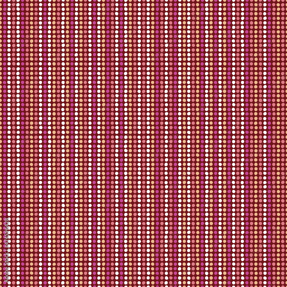 Distorted seamless polka dots in vector material, Distorted seamless polka dots in vector material,