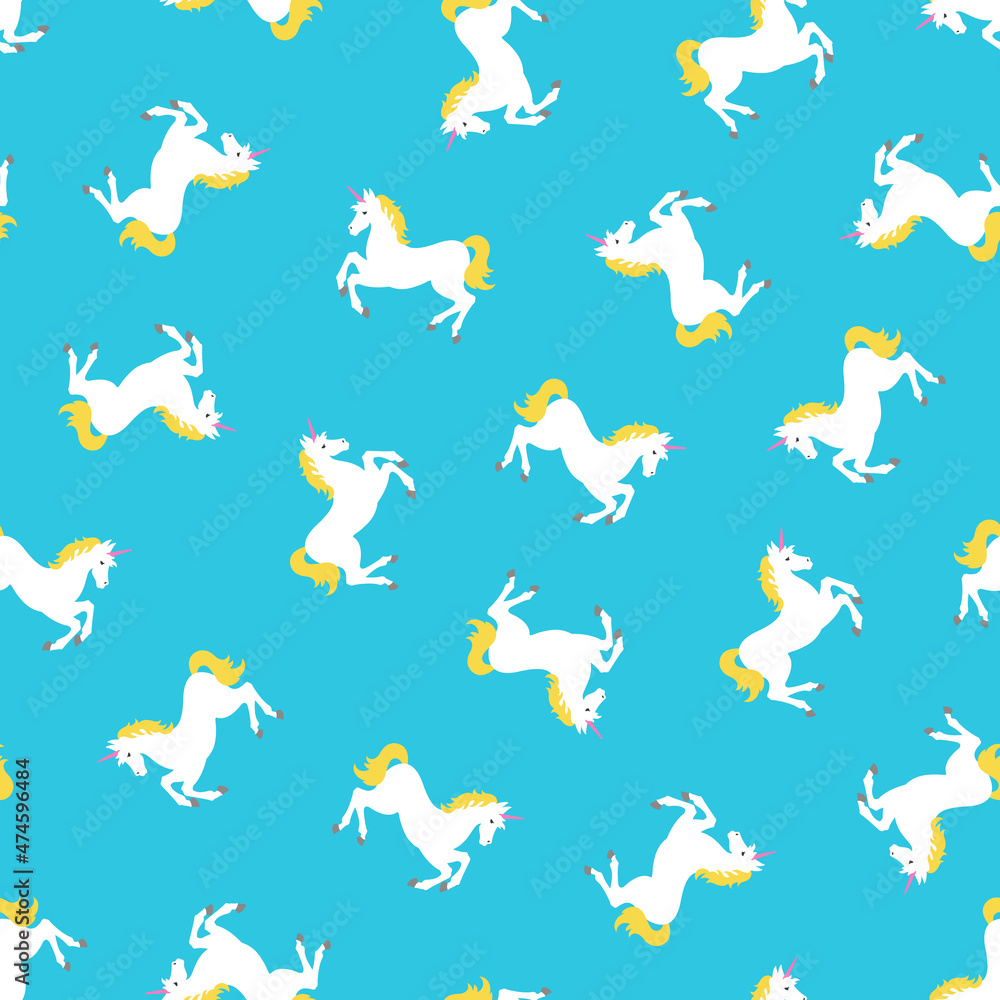 Romantic rocking horse seamless pattern, Romantic rocking horse seamless pattern,