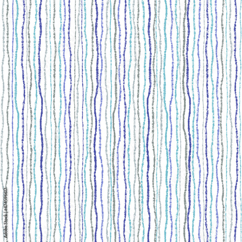 Striped pattern faint due to distortion,