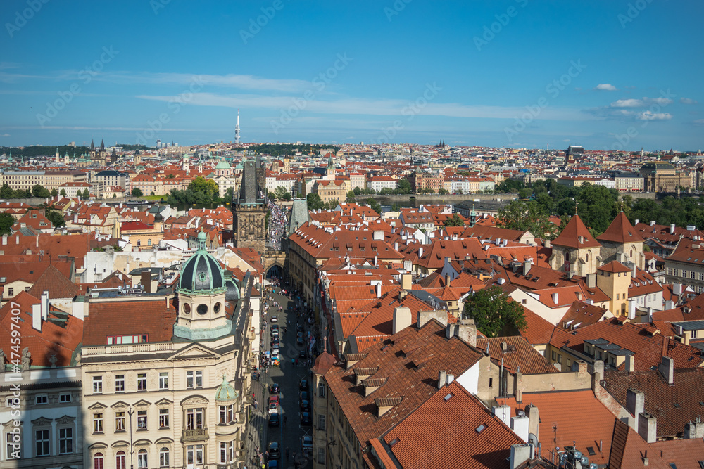 Broad view of Prague - Prague, Czech Republic