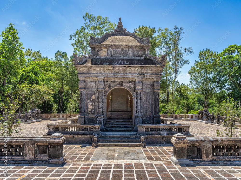 Tu Minh or Thanh Cung tomb, Hue, Vietnam.
