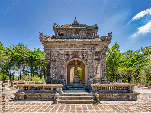 Tu Minh or Thanh Cung tomb  Hue  Vietnam.