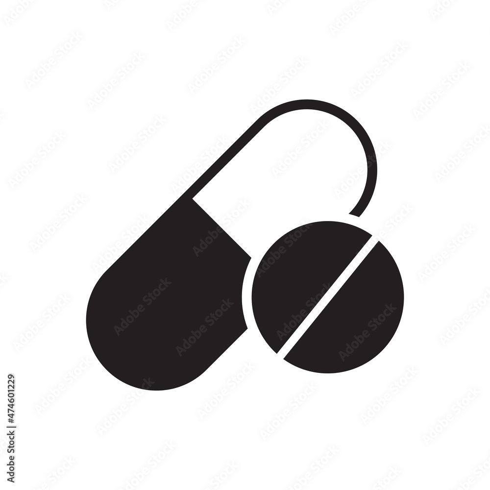 pill icon vector design templates pill icon vector design templates