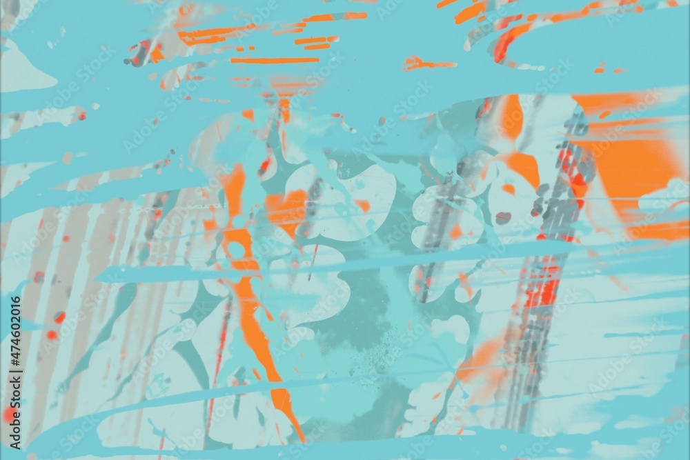 Fototapeta premium Abstract background. Various pattern. Modern artistic backdrop.