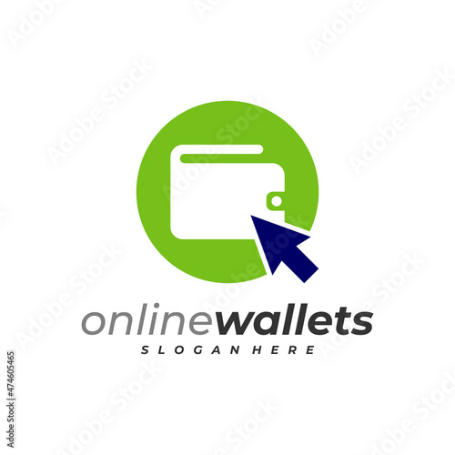 Free Download Click Wallets logo design vector template, Creative Wallets logo design concepts - GFXLoad