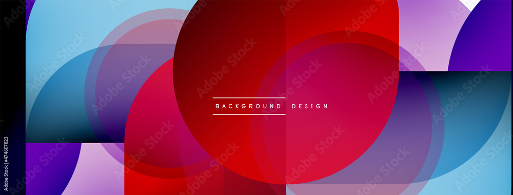 Creative geometric wallpaper. Minimal circle triangle and square line abstract background. Vector illustration for wallpaper banner background or landing page Creative geometric wallpaper. Minimal circle triangle and square line abstract background. Vector illustration for wallpaper banner background or landing page