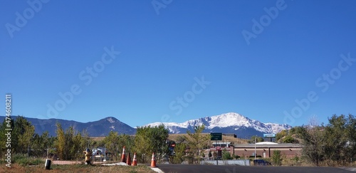 Fototapeta view from the mountain
