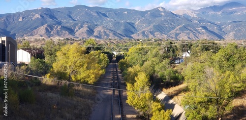 Fotografie path in the mountains