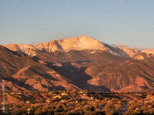 Obraz na plátně sunrise in the mountains