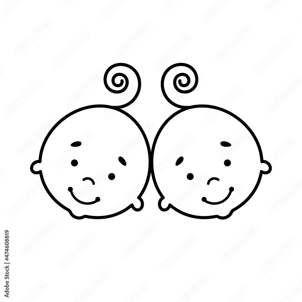 smiley cute baby faces on white smiley cute baby faces on white