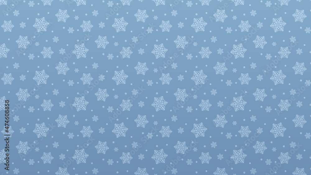 雪のパターン背景 雪のパターン背景