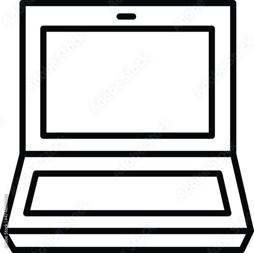 Computer device laptop monitor office icon