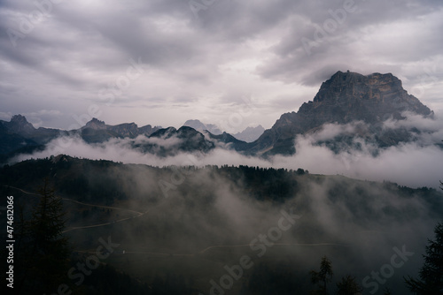  view of mount Civetta in Dolonites, Italy photo